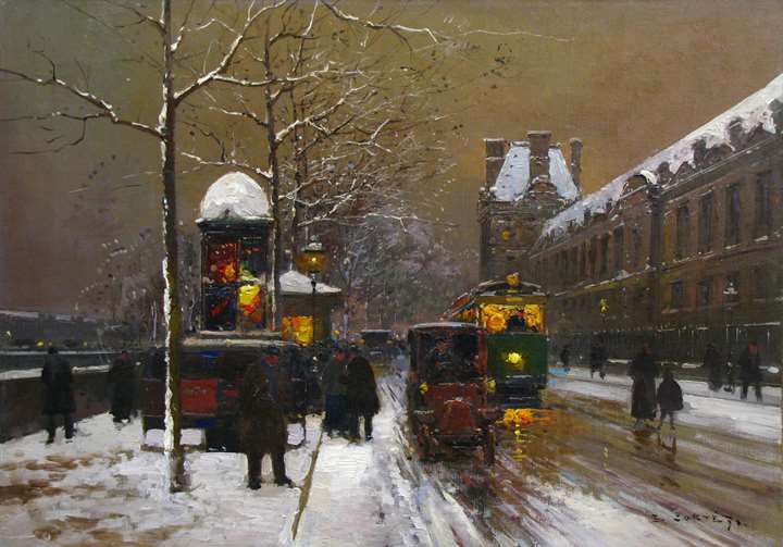 Paris sous la Neige